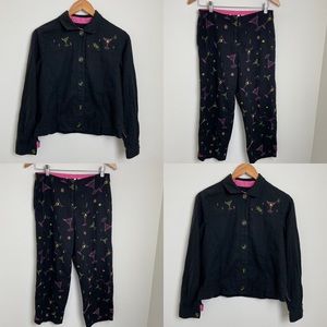 Neon martini two piece Mureli set